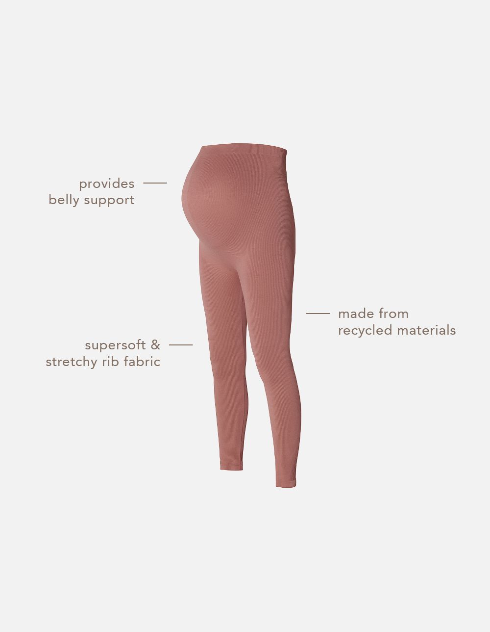 Noppies Maternity Legging Reva - Burlwood