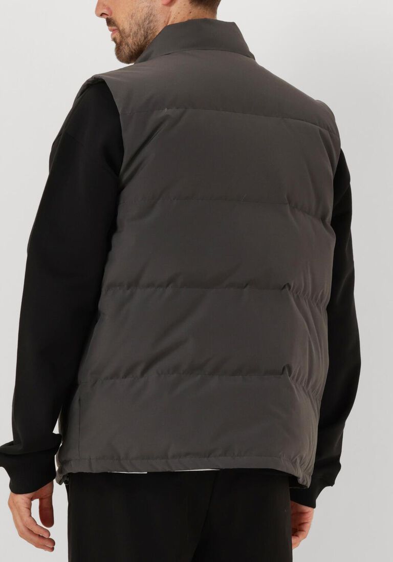 donkergrijze canada goose bodywarmer freestyle crew vest 2054m