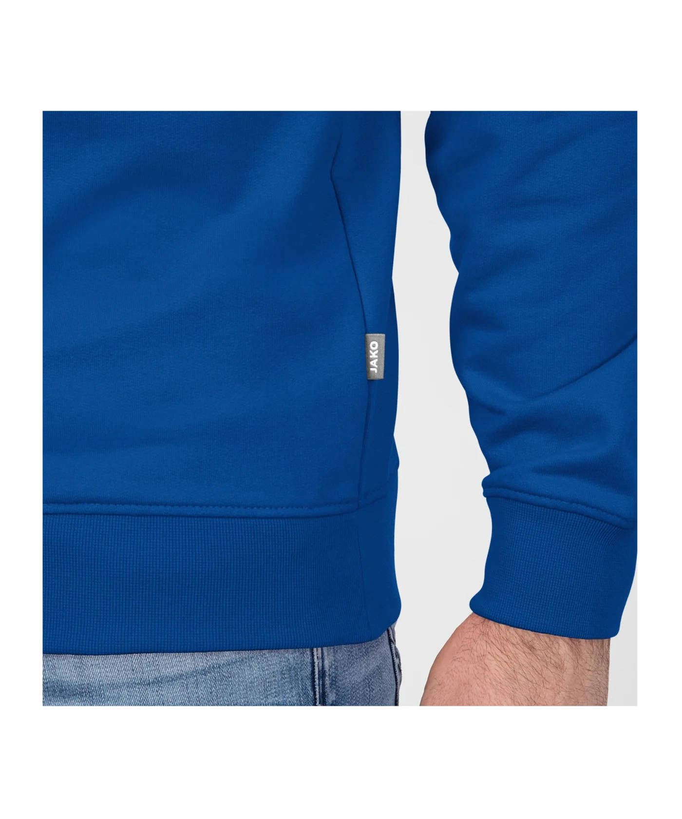 JAKO Doubletex Ziptop Blau F400