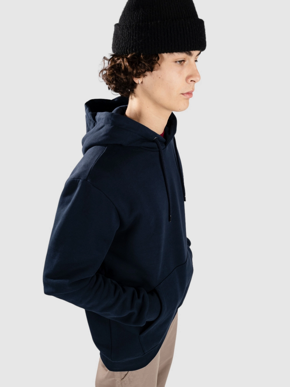 Anerkjendt Akruben Chamonix GOTS Zip Hoodie sky captain