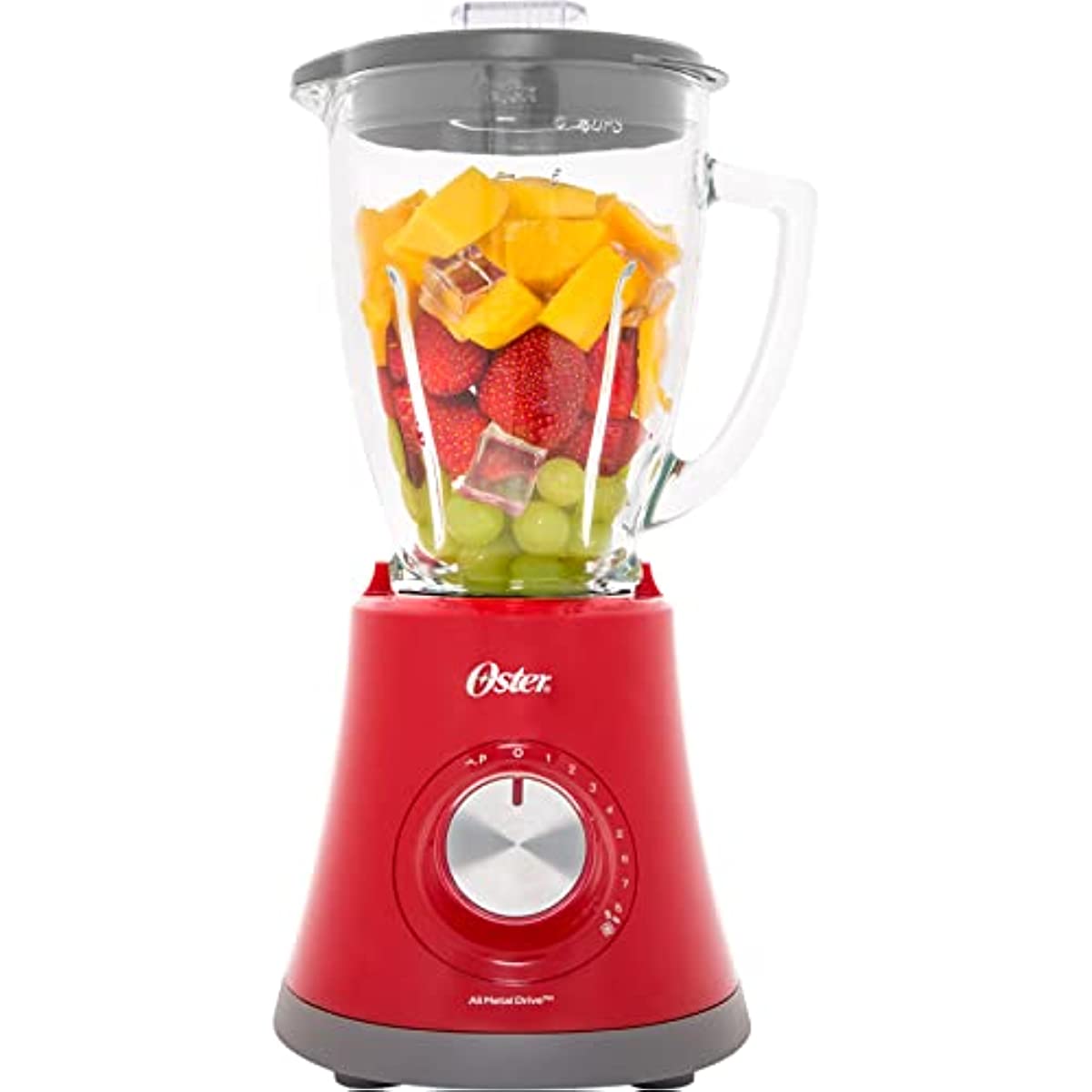 Liquidificador Super Chef, Vermelho, 127v, Oster