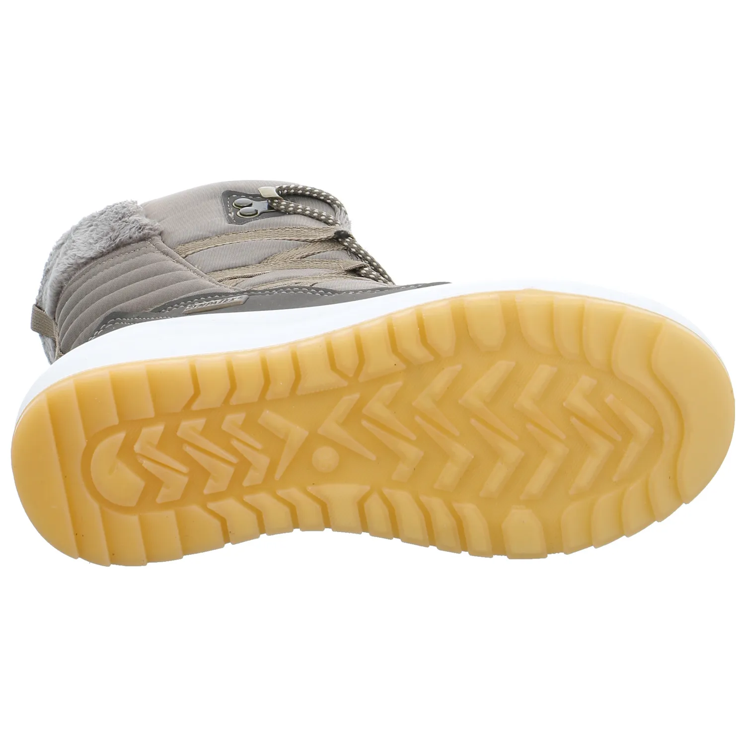 Snowboot Taupe Textil  mit Sympatex 100% Wasserdicht