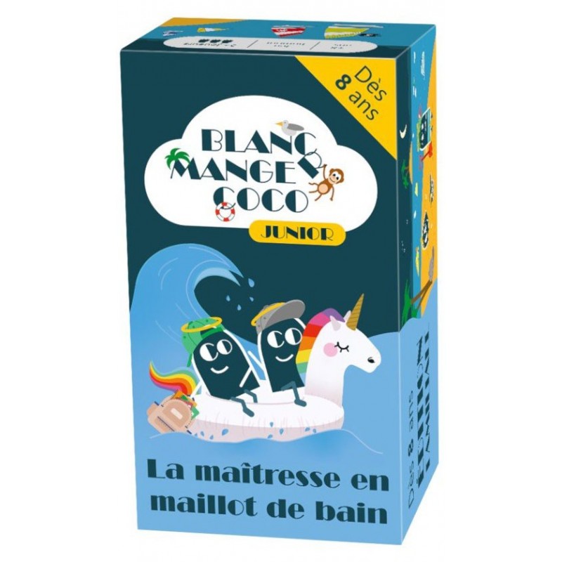 Blanc manger coco Junior - La maîtresse en maillot de bain