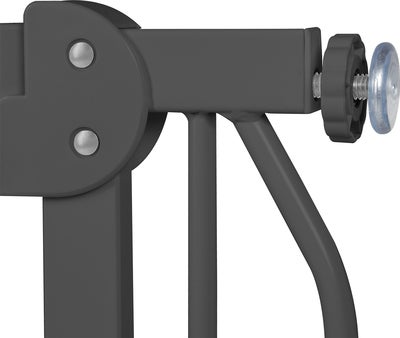 Lionelo Truus Slim Sikkerhetsgrind, Grey Graphite/Natural