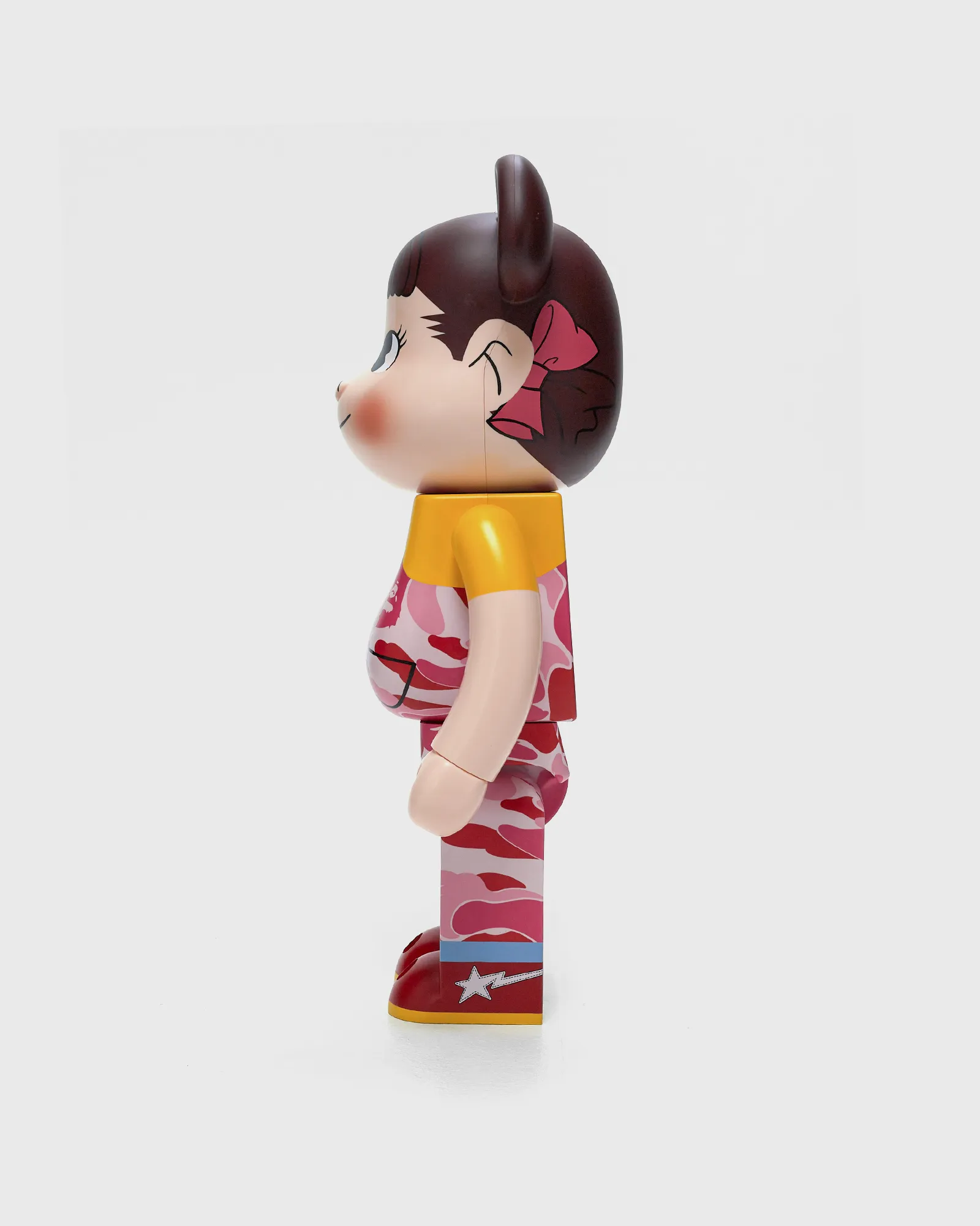 MEDICOM BEARBRICK 1000% BAPE X PEKO-CHAN PINK
