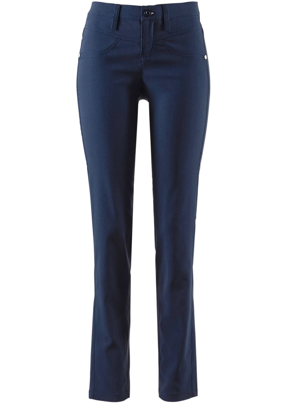 Pantalon extensible en bengaline, Straight