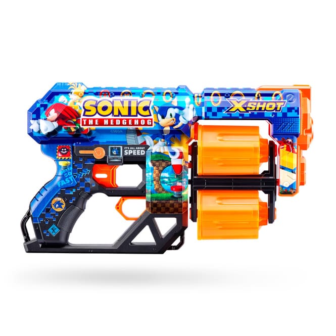 XShot Skins - Dread Dart Blaster - Sonic