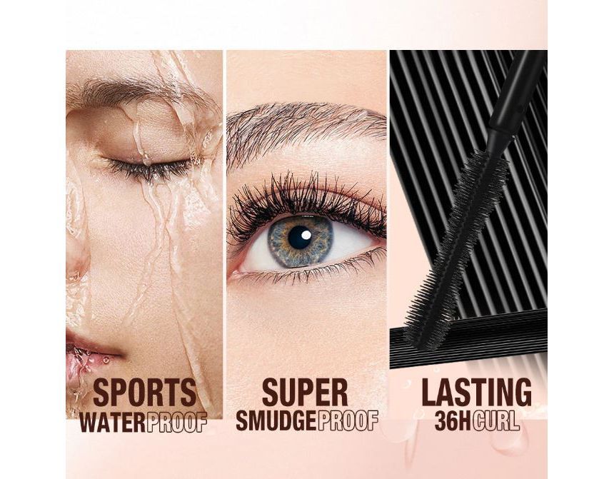 O.TWO.O - Super Stay Long Lasting Waterproof Zwarte Mascara