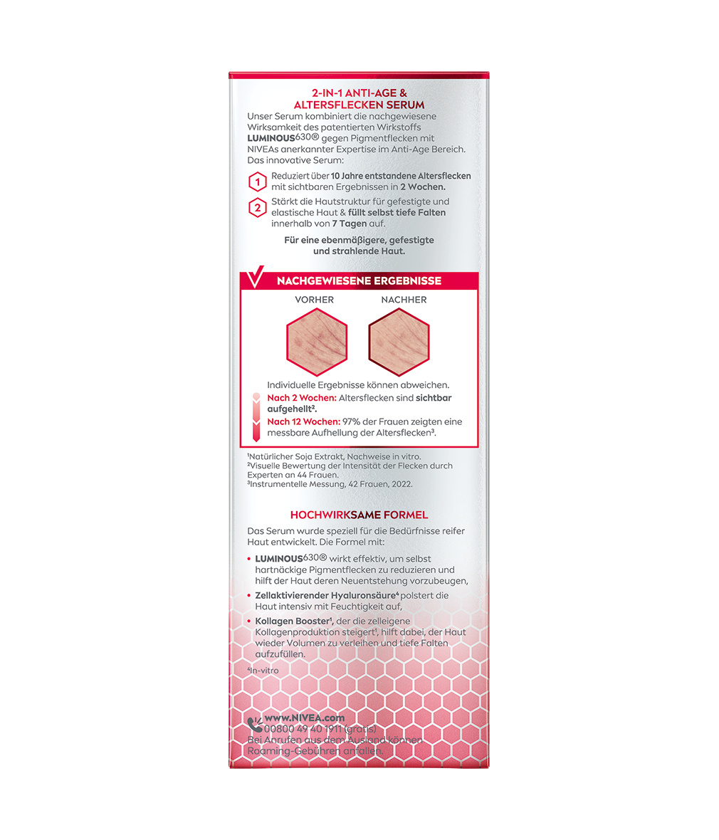 (30ml) 2in1 Cellular Luminous630® Anti-Age & Altersflecken Serum (98711)