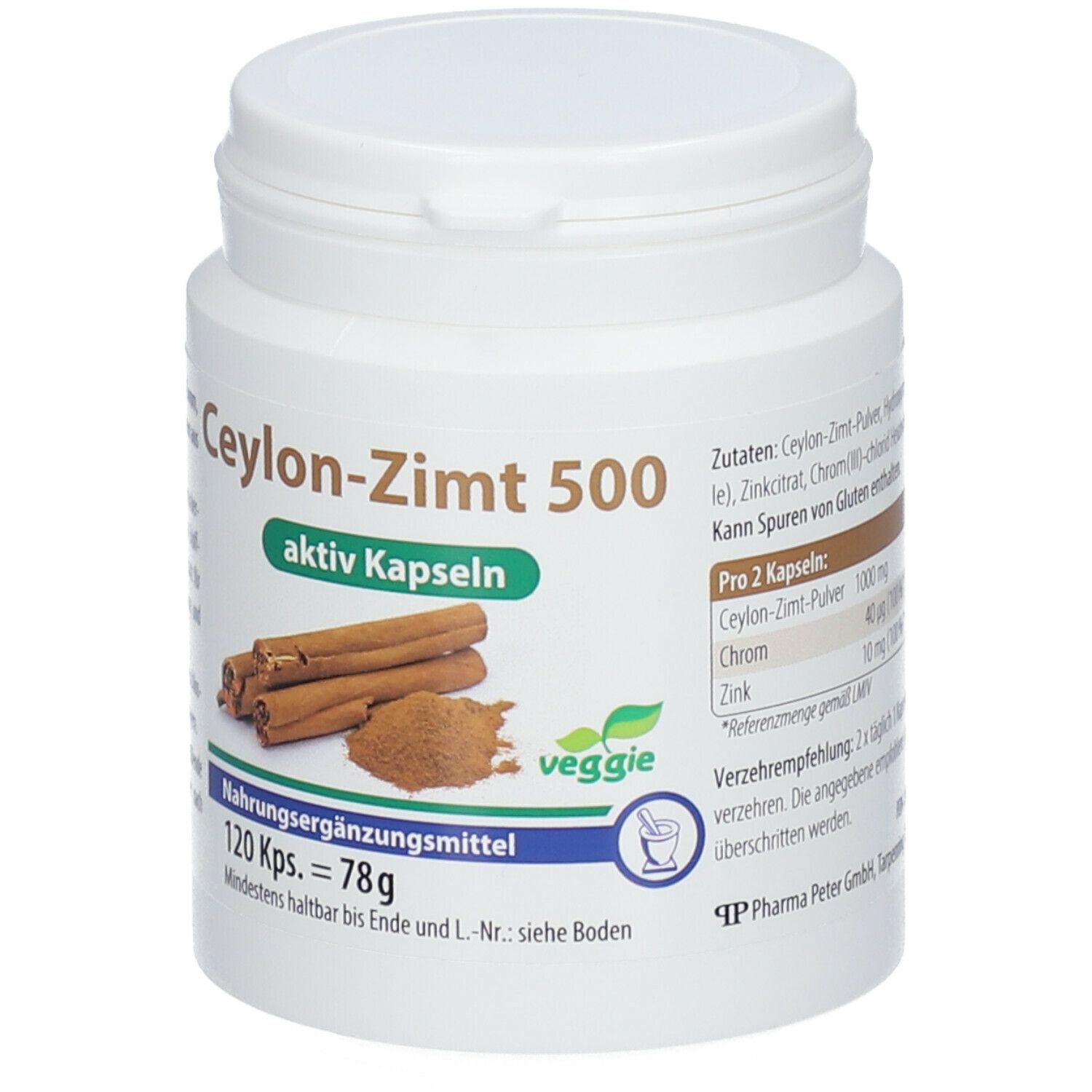 Ceylon-Zimt 500 aktiv