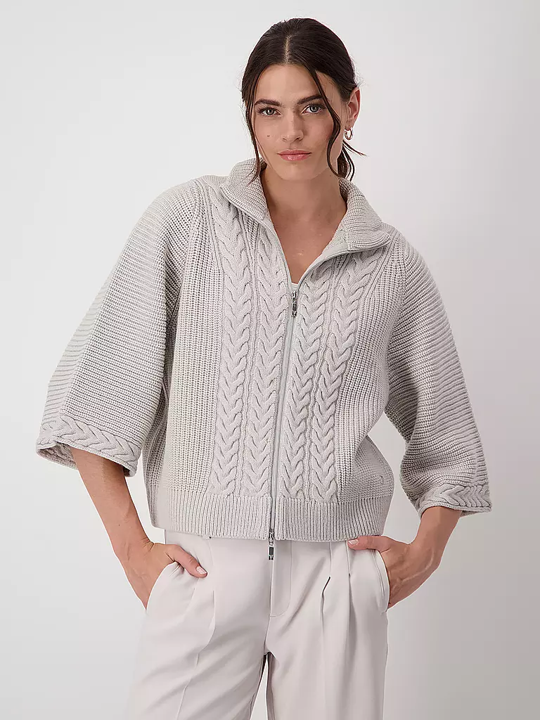 MONARI Strickjacke creme