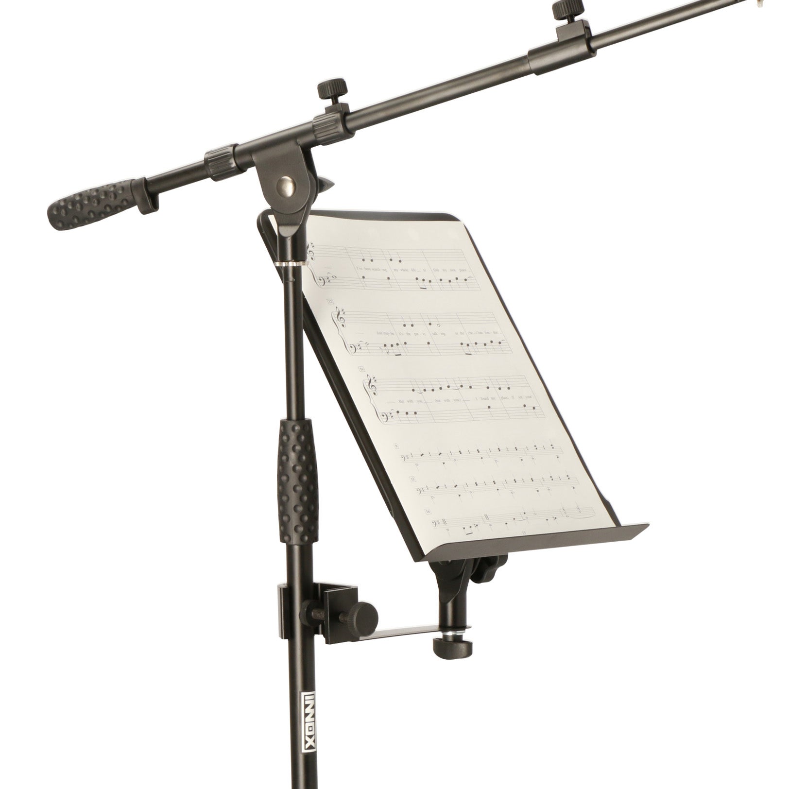 Innox ISA 05 bladmuziekhouder voor microfoonstatief