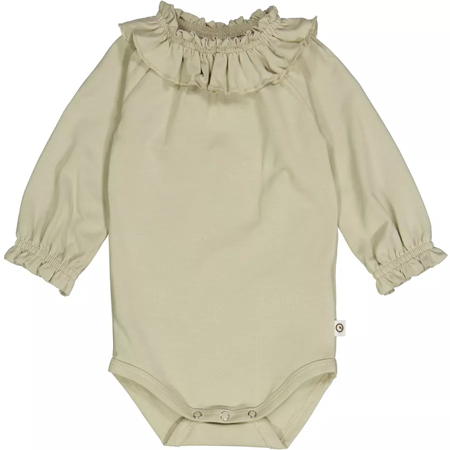 Müsli Langarmbody Desertgreen