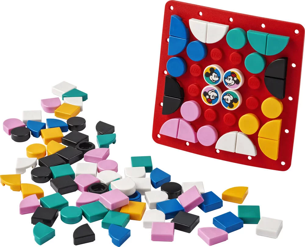 LEGO®DOTS 41963 PLAQUE A COUDRE MICKEY MOUSE ET MINNIE MOUSE