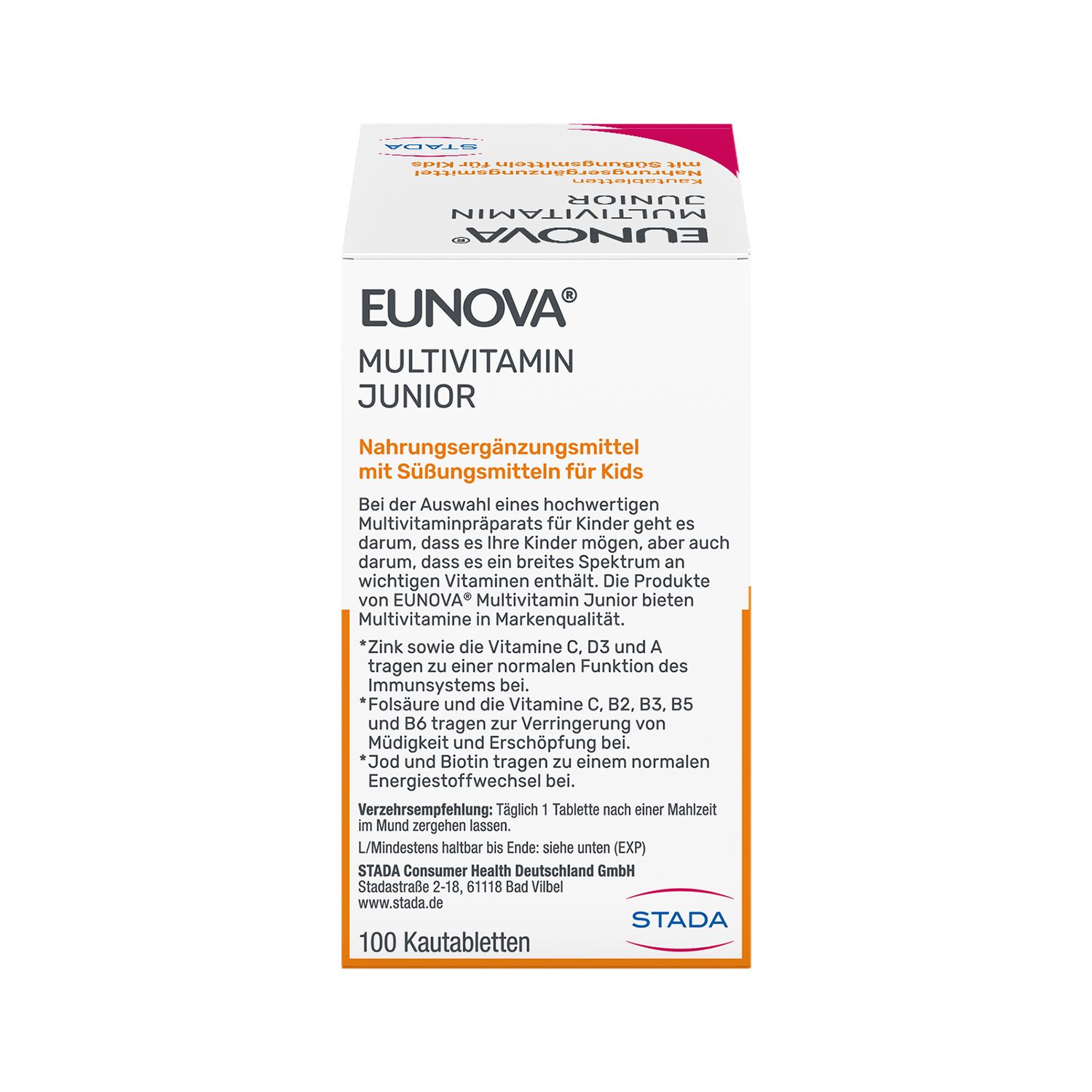Eunova® Junior Kautabletten Multivitamine für Kids