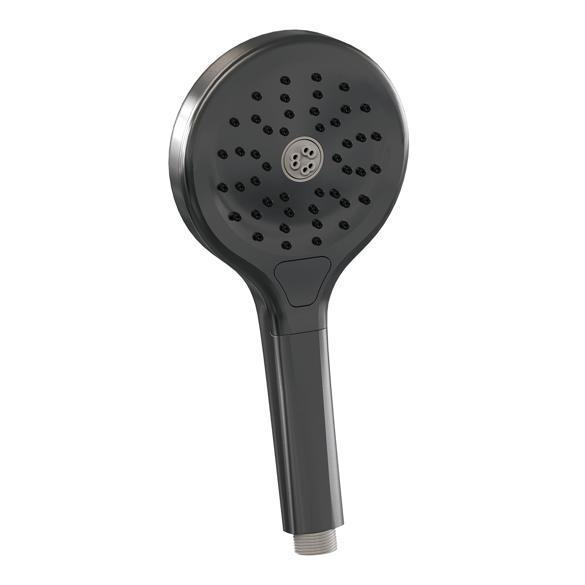 Brauer Stripe thermostatische douchekraan met glijstang en 3 standen handdouche gunmetal geborsteld PVD