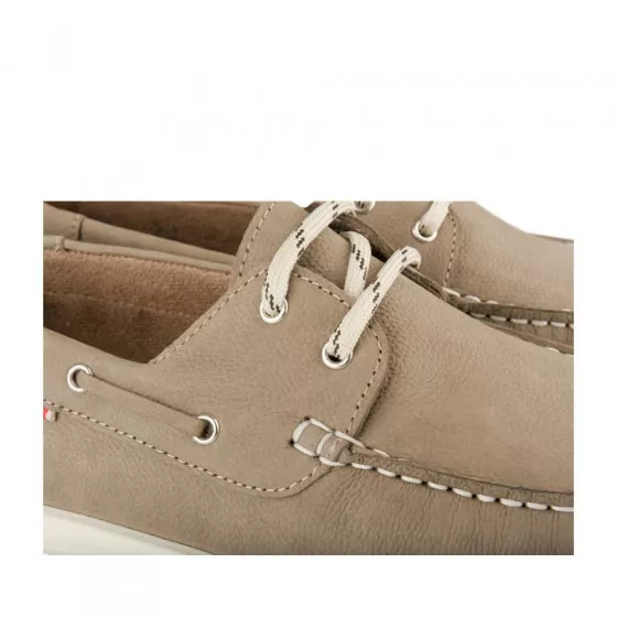 Chaussures bateau BEIGE MEGIS CASUAL