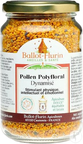 Ballot-Flurin Pollen Polyfloral Dynamisé Pot 210g