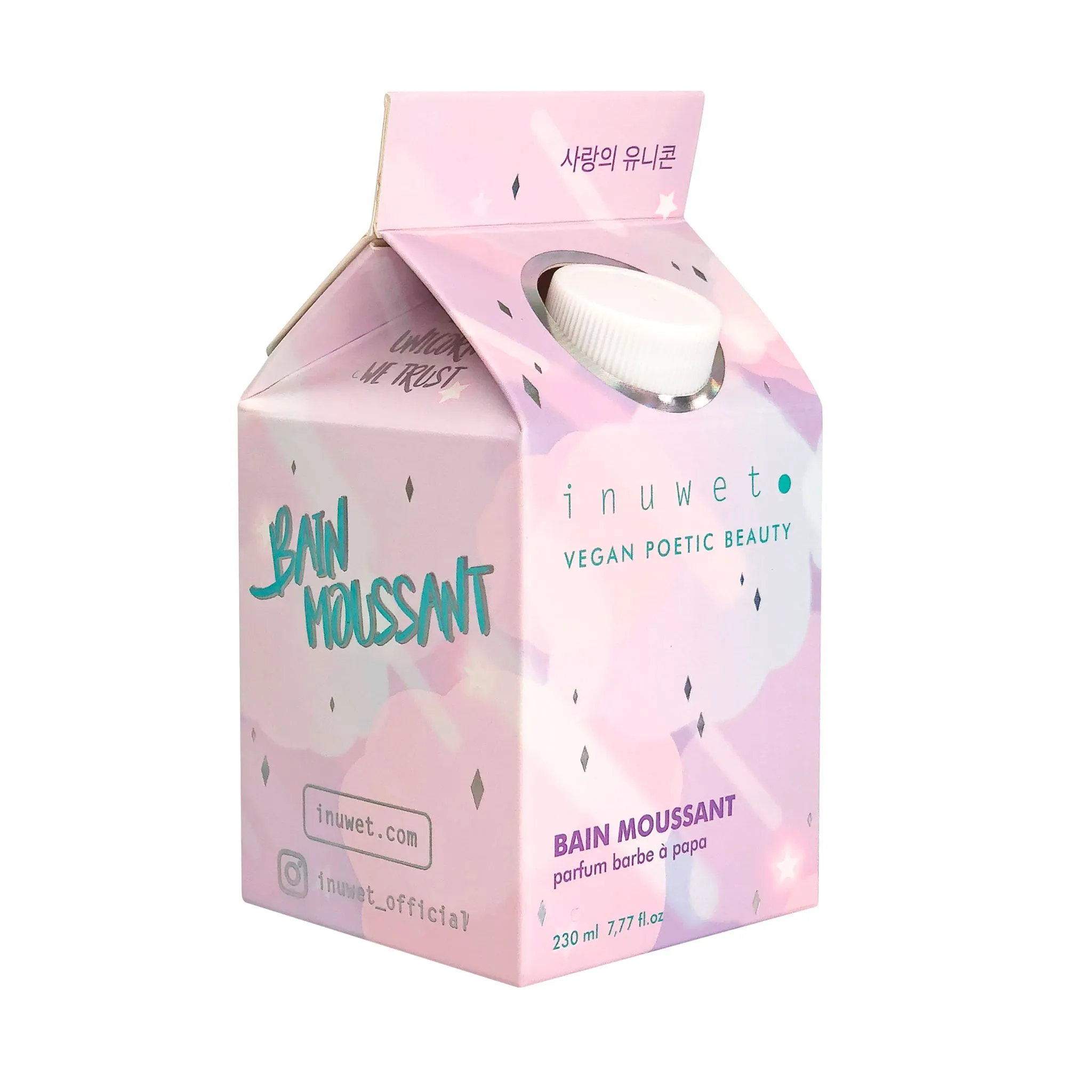 Inuwet Bain Moussant Barbe à Papa