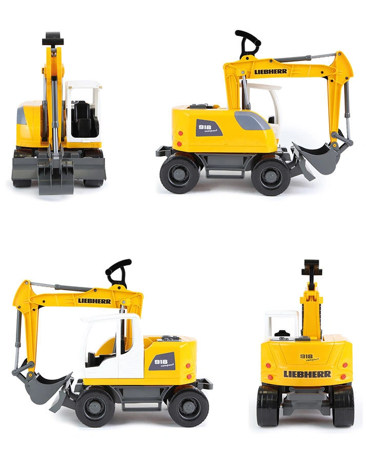 Liebherr-Bagger WORXX in gelb