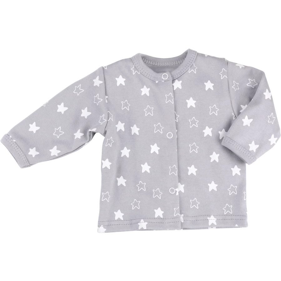 Baby Sweets 3tlg Set Strampler + Shirt + Mütze Little Elephant weiß grau