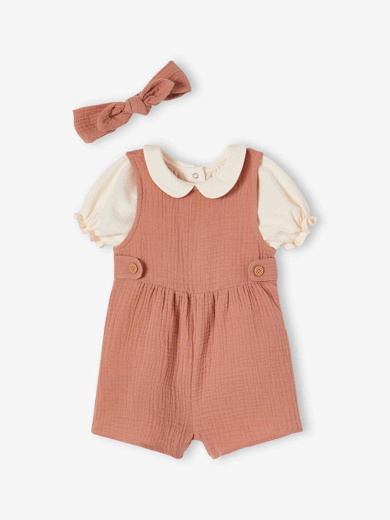 Conjunto de bebê personalizável de 3 peças