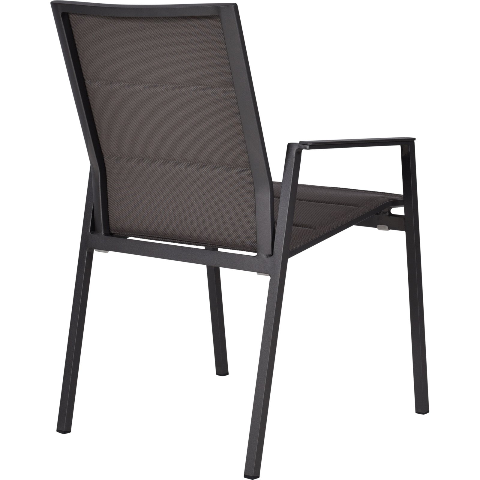 Stuhl Soria schwarz taupe