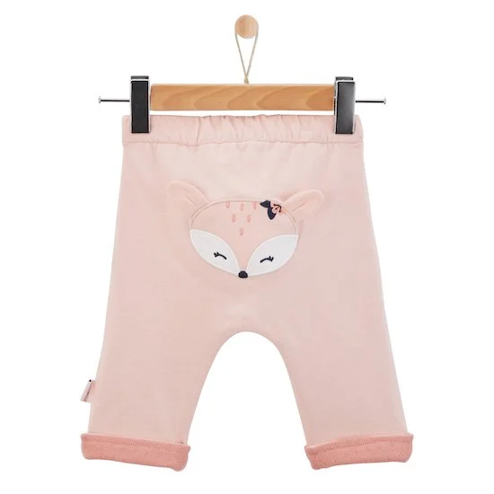 Petit Cocon Pantalon réversible   Rose        de               P'tit bisou