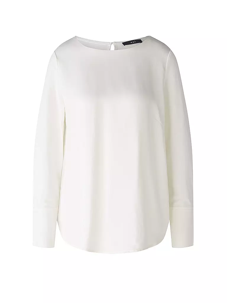 OUÍ Blusenshirt weiss