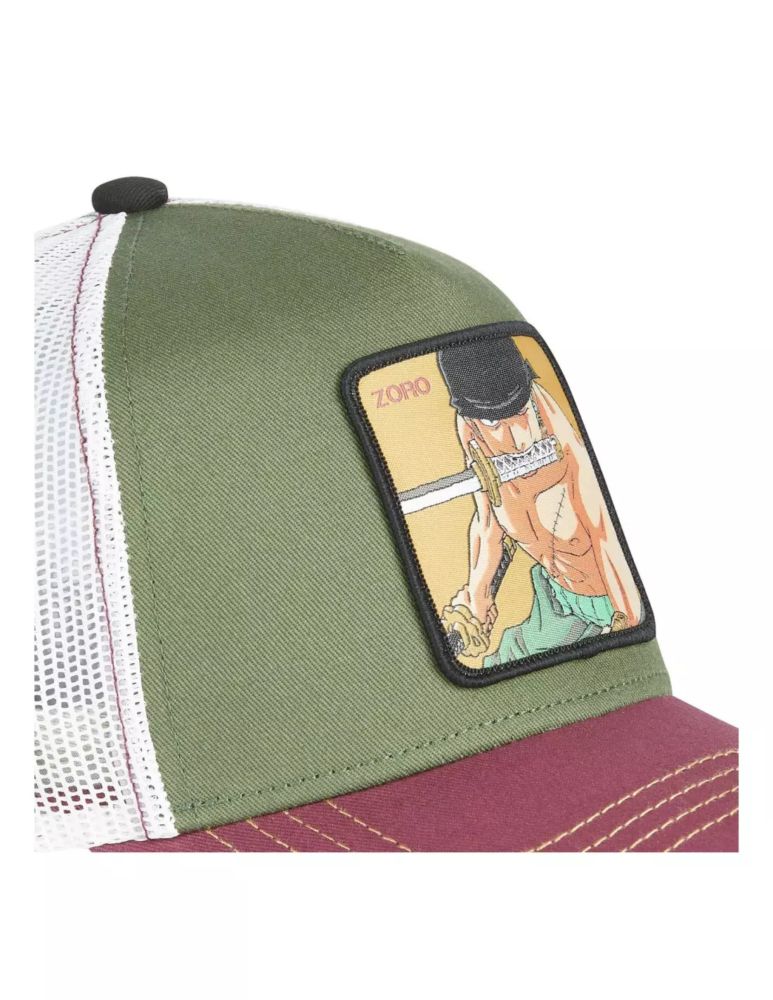 CAPSLAB Casquette One Piece - Zoro - Casquettes Kakiblanc