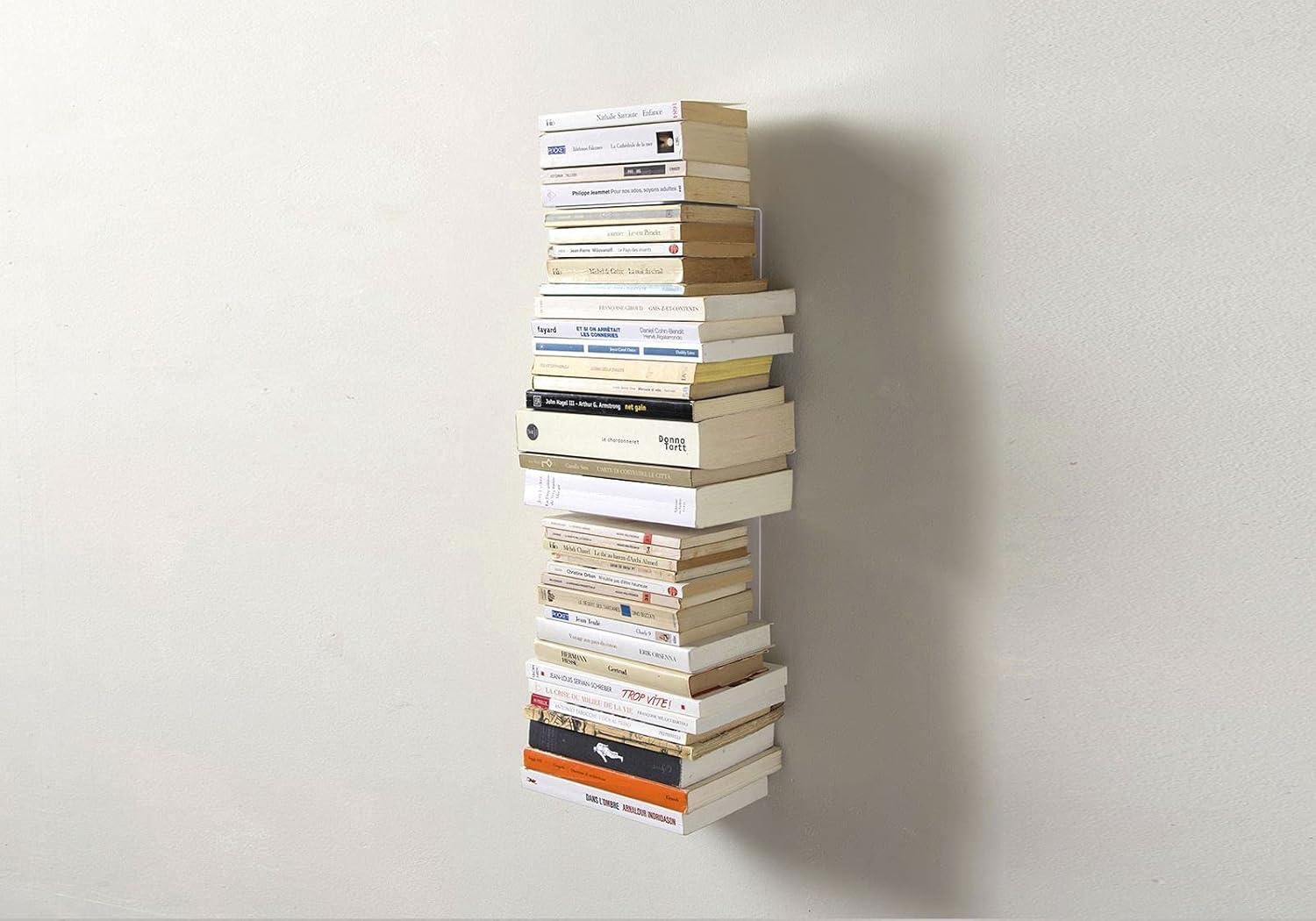 TEEbooks Bücherregal, vertikal, 60 cm, Weiß