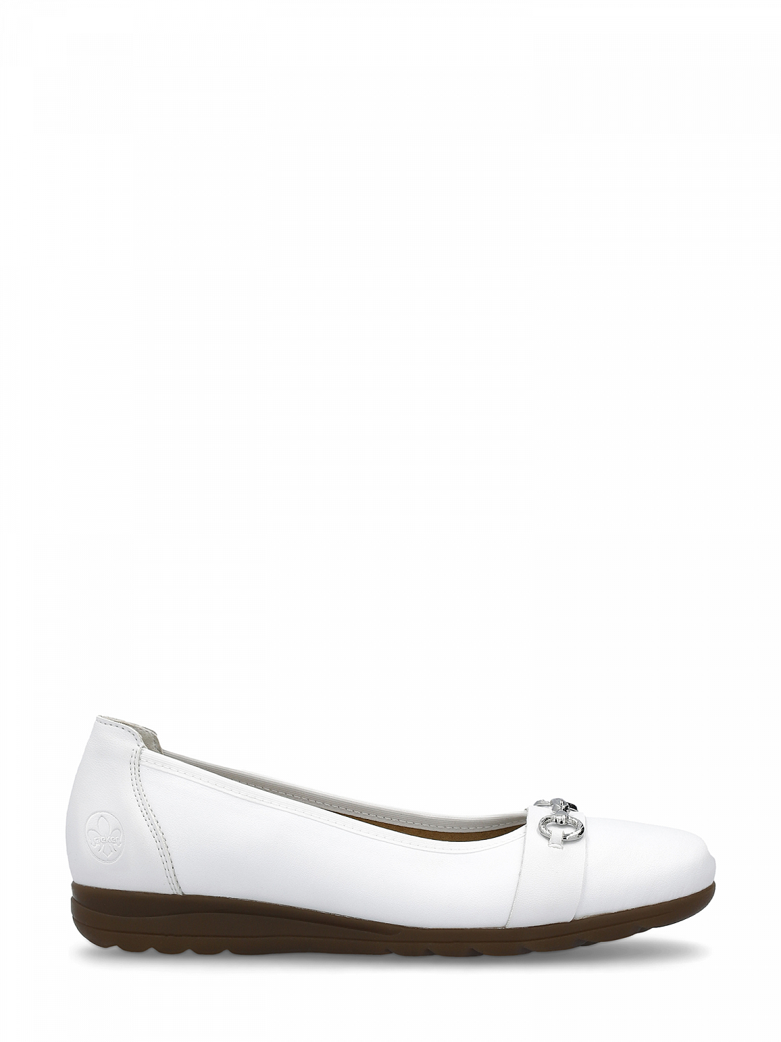 Rieker Opal White Ballerina