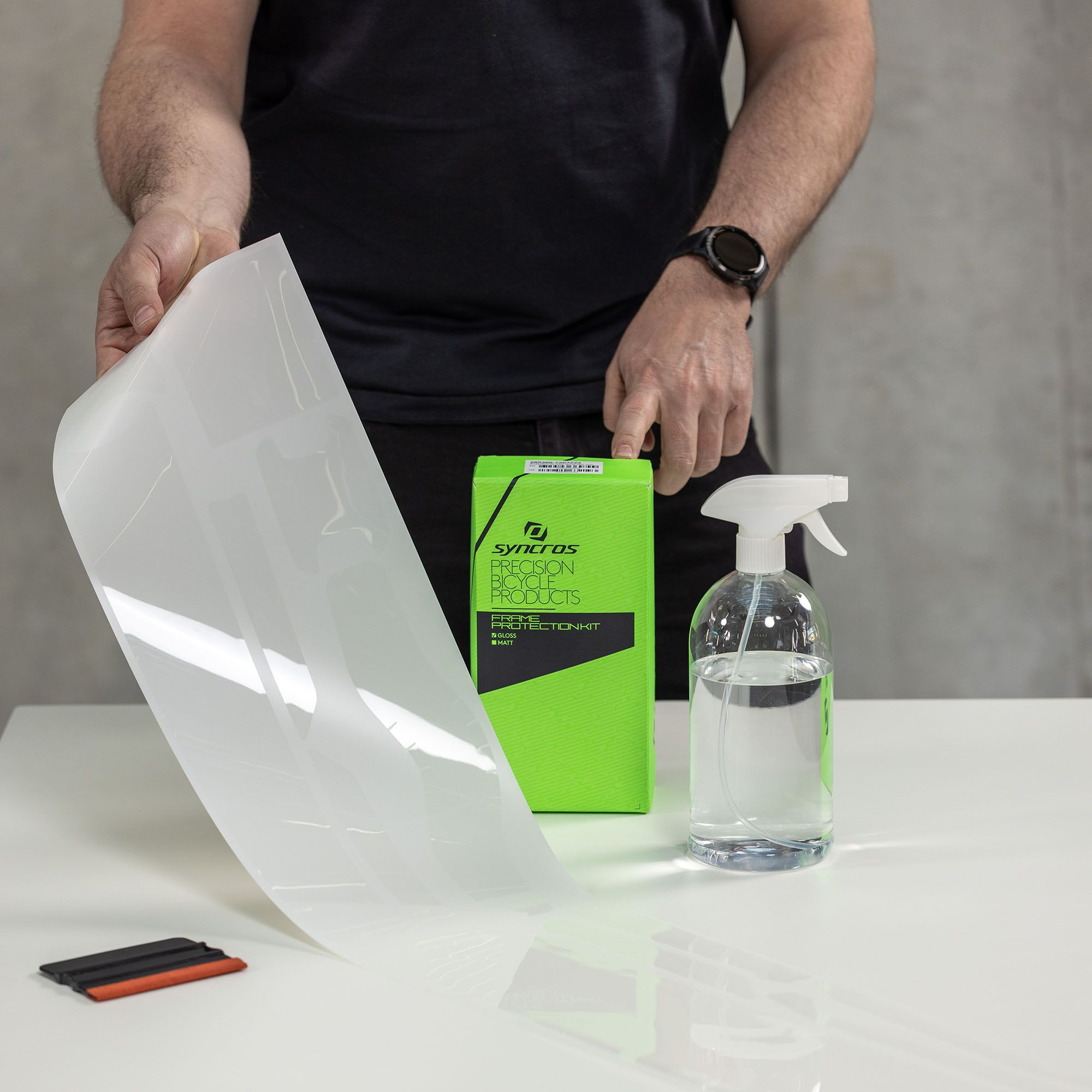 Syncros Stelbeskyttelse Til Scott Lumen e-Ride Clear Gloss