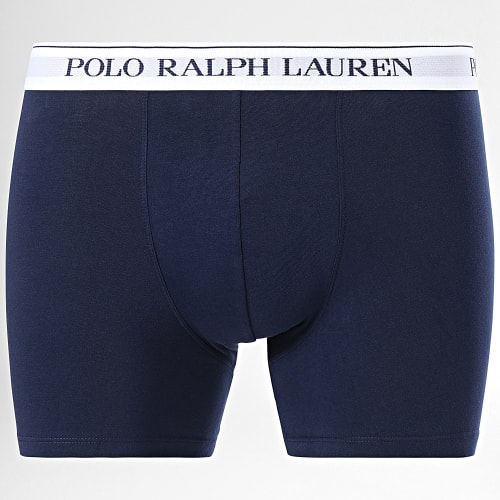 Lot De 3 Boxers Bleu Marine