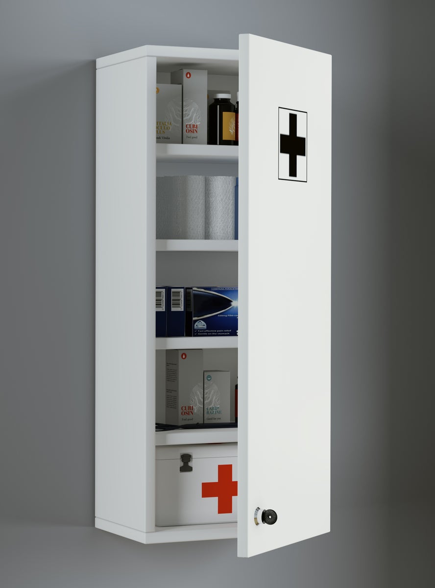 Medicijnkastje Medasa L wit