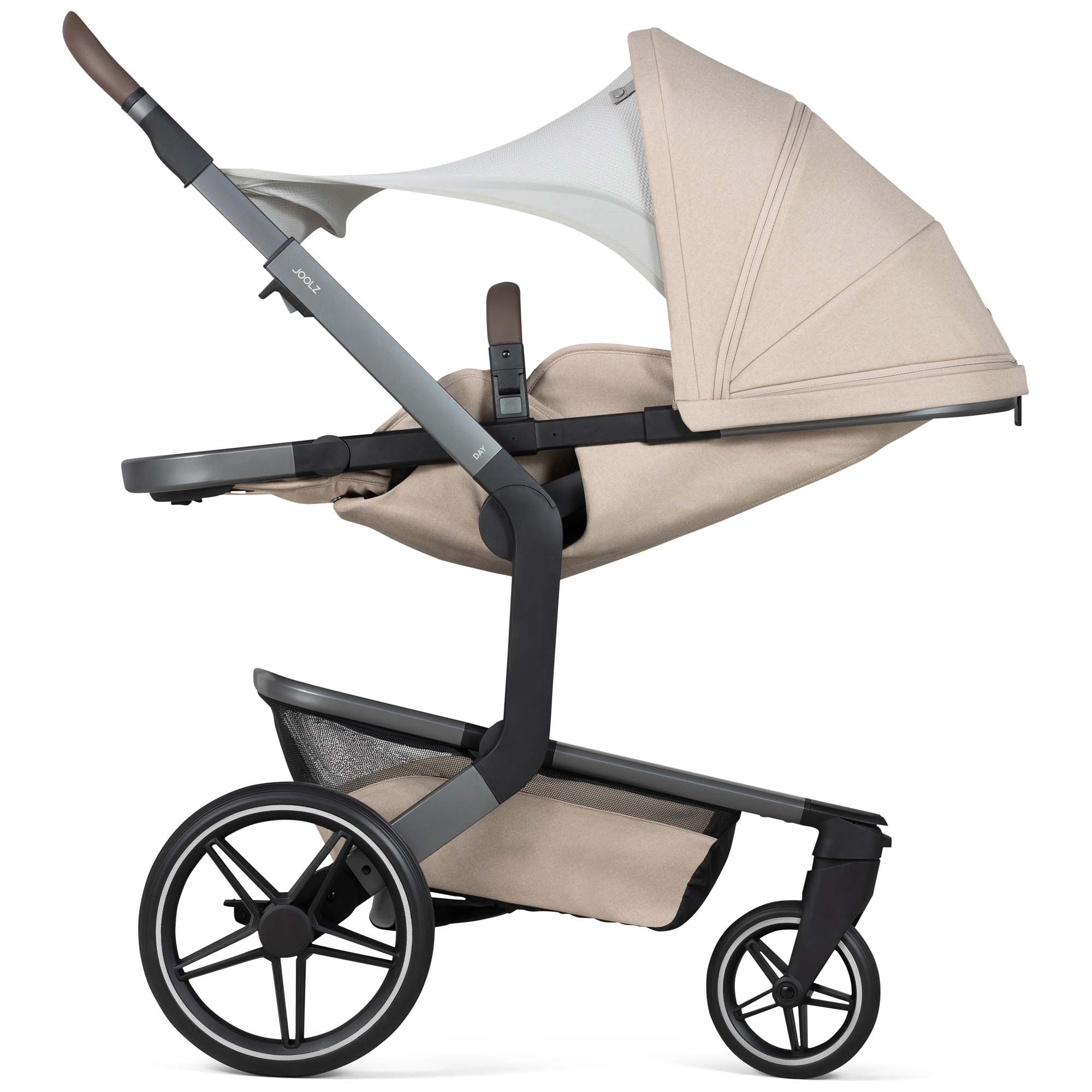 Joolz Day5 comfort cover zonnescherm Grey