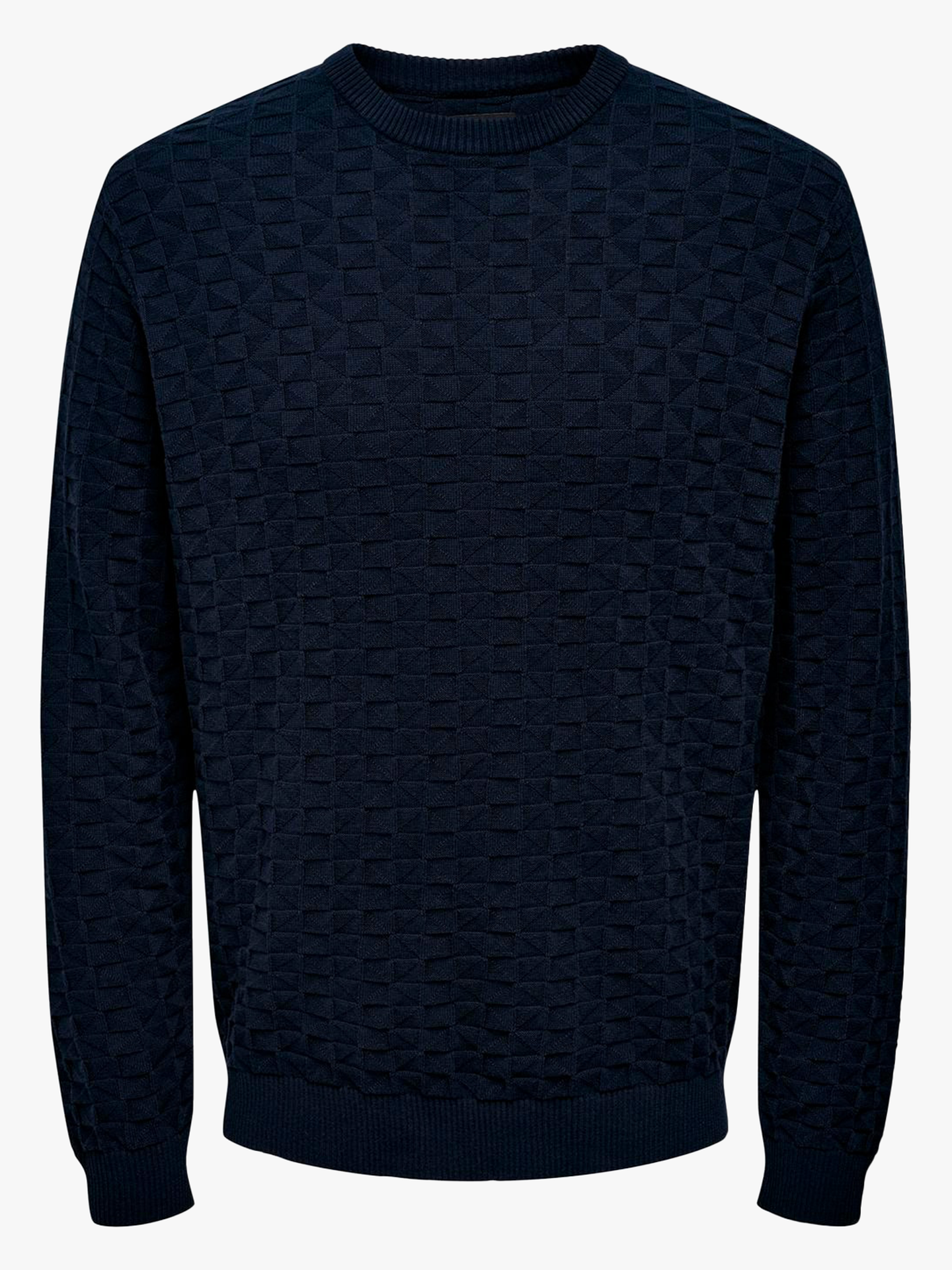 Kalle Reg Struc Crew Knit