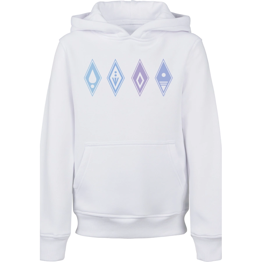 F4NT4STIC Hoodie  Frozen Symbols weiß