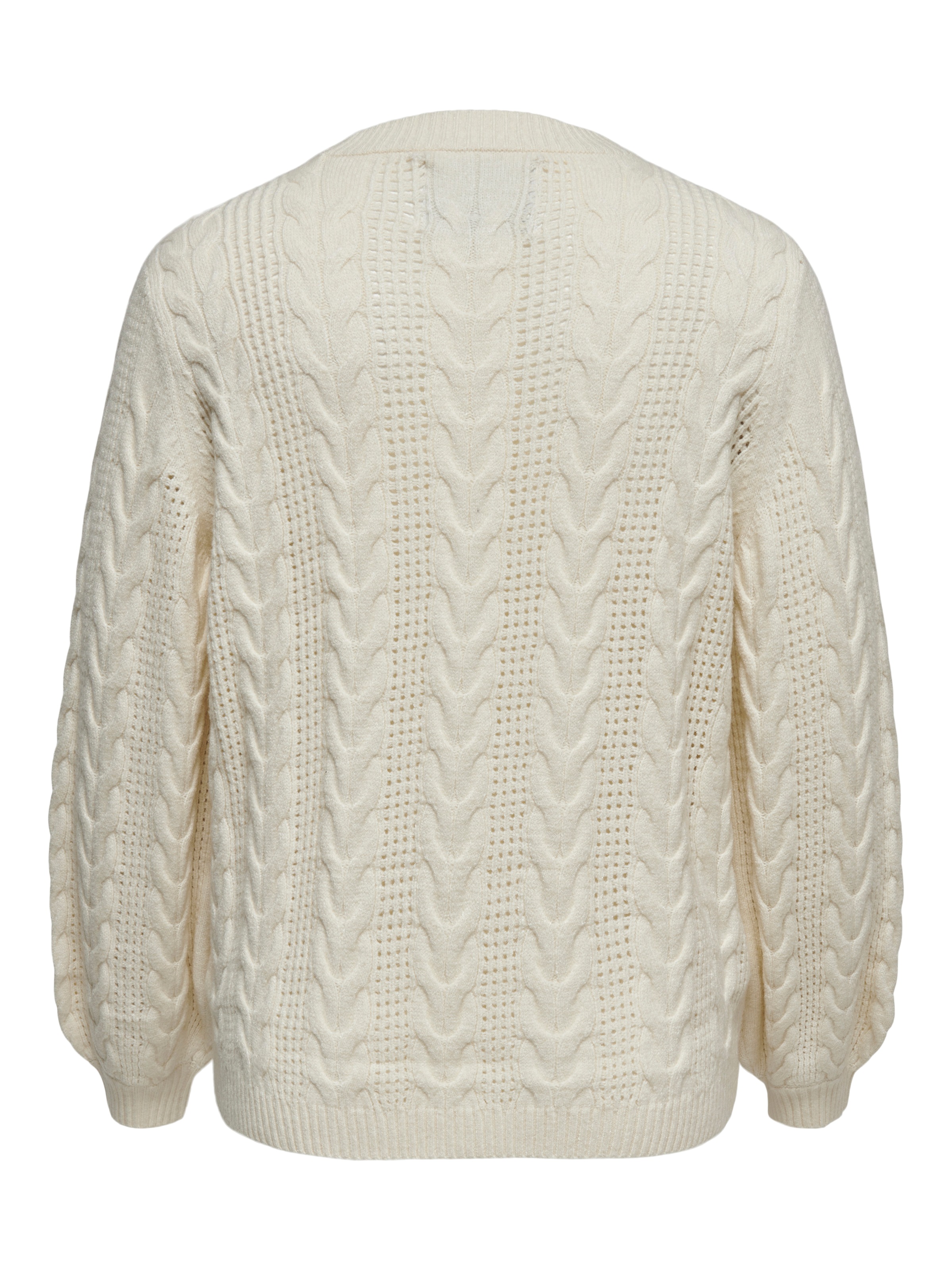 ONLY CARMAKOMA Strickpullover »CARRUBINA LS CABLE O-NECK KNT NOOS«