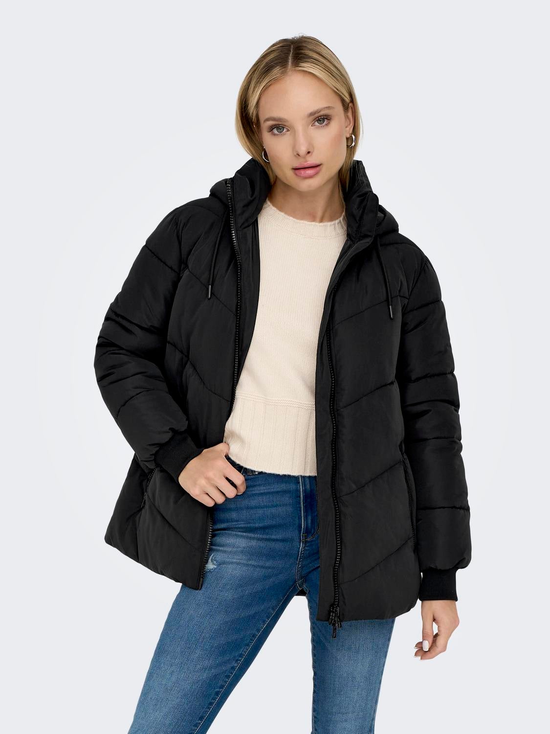 ONLMADDIE Steppmantel Black