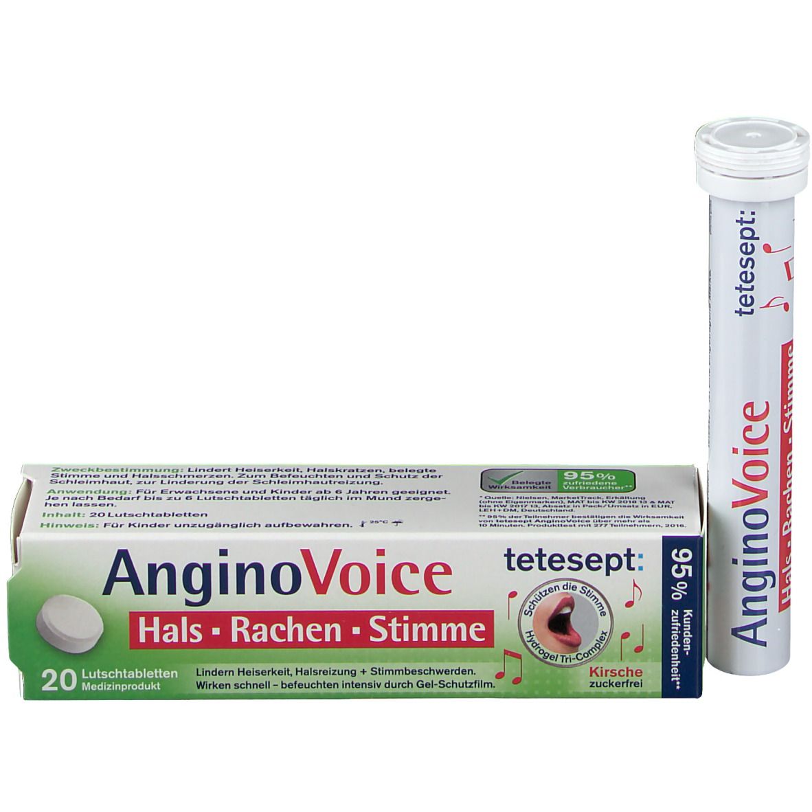 tetesept® AnginoVoice Hals Rachen Stimme