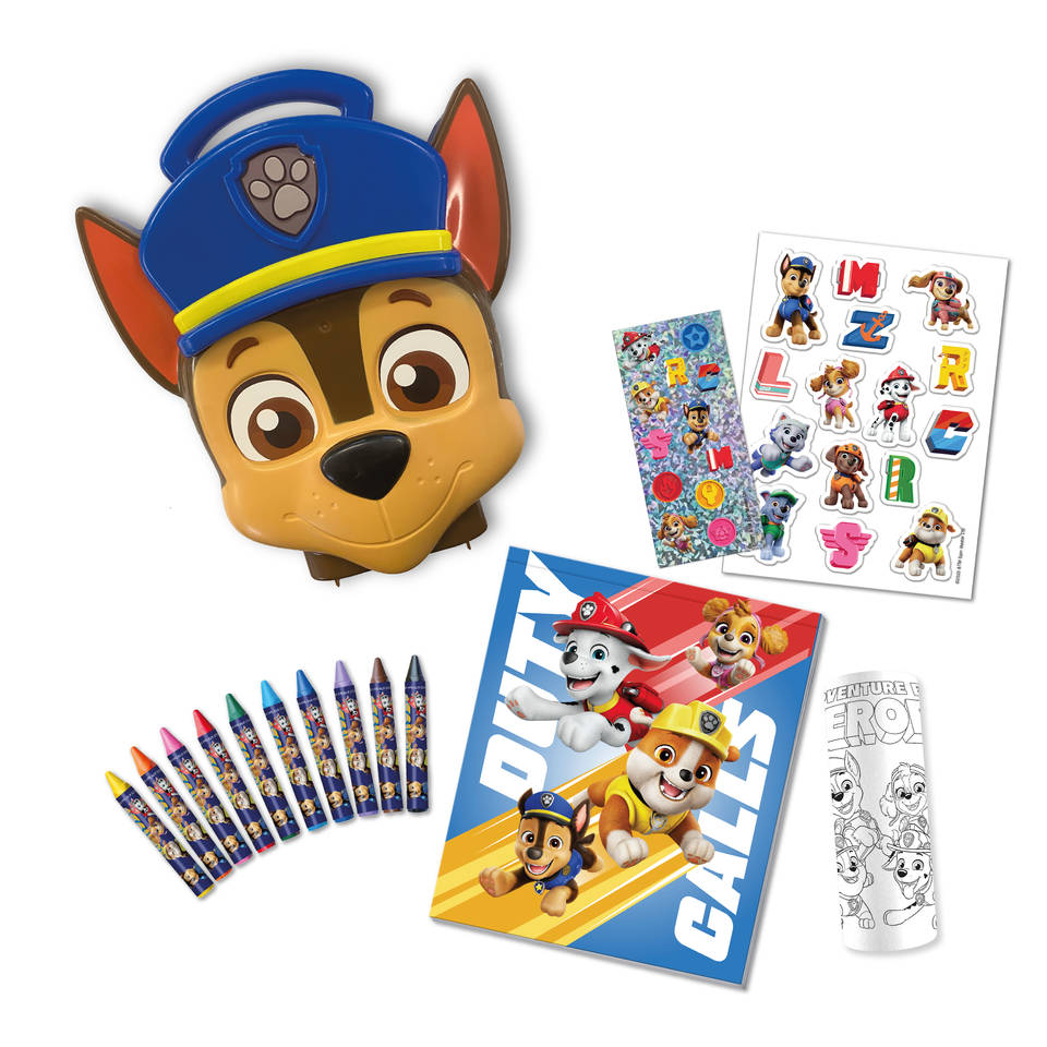 PAW Patrol 3D teken- en kleurset 15-delig
