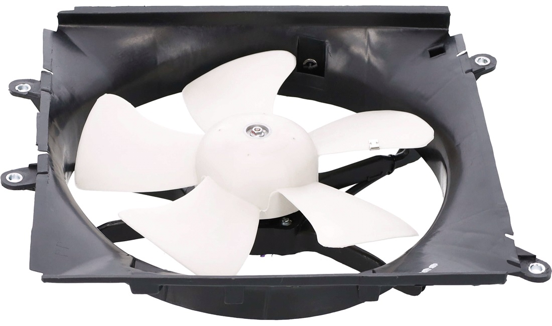 Ventilator, motorkøling