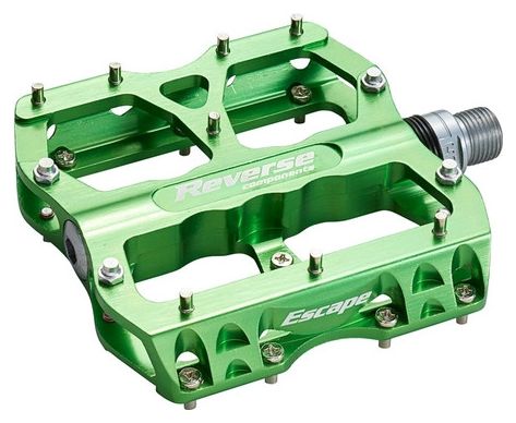 Paire de Pédales Reverse Escape Vert Clair