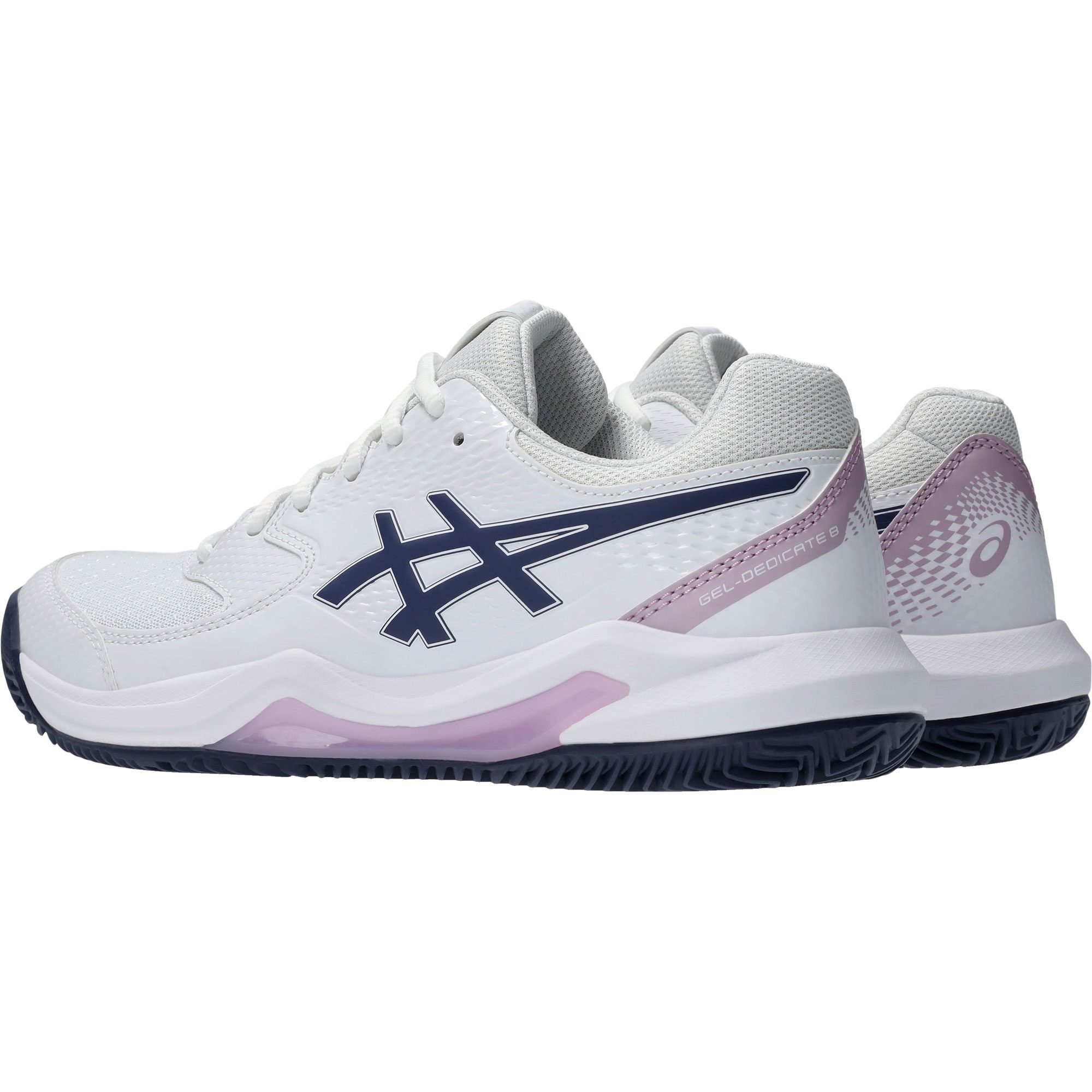 ASICS Gel-Dedicate 8 Clay Tennisschuhe Damen weiß
