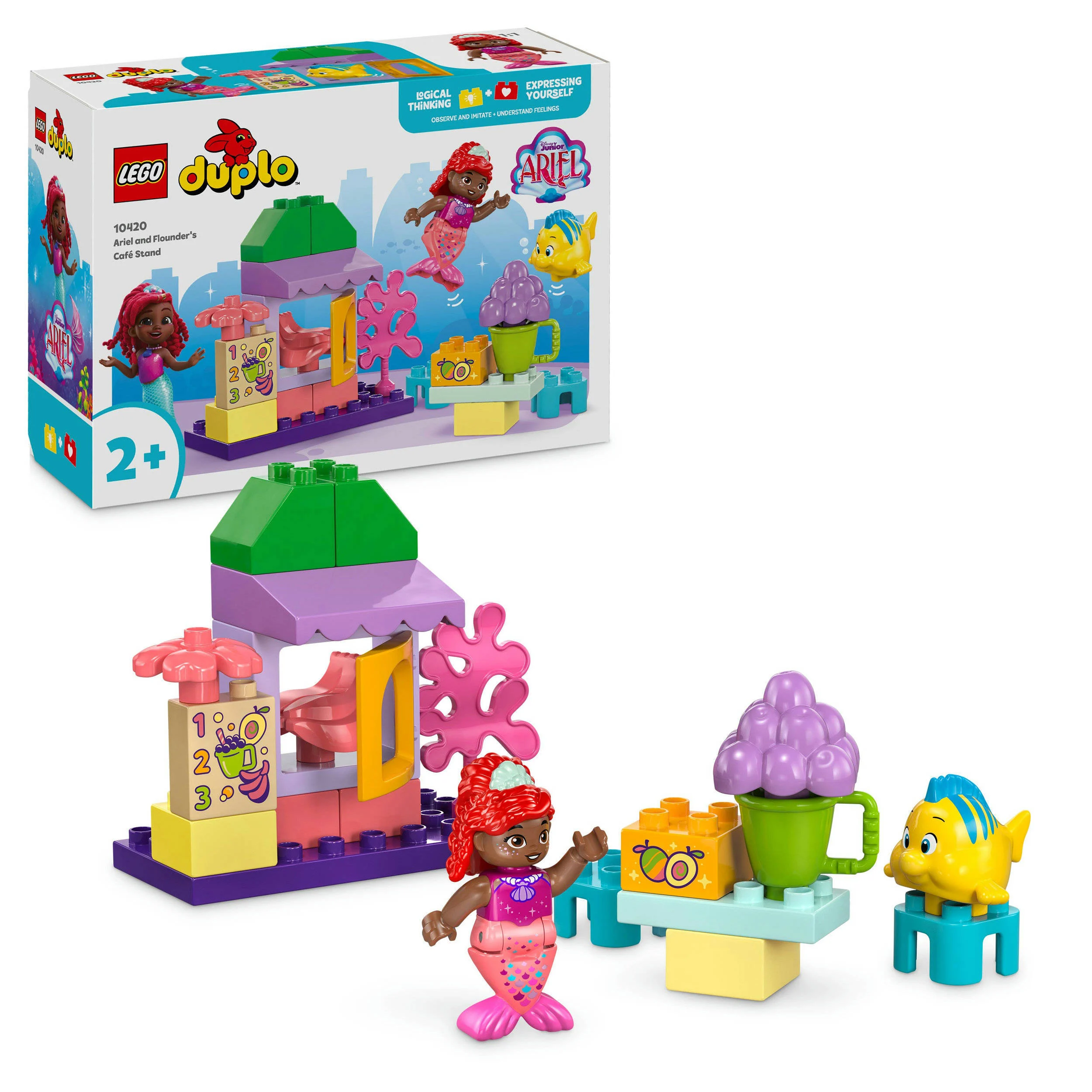 LEGO Disney Kraampje van Ariël en Botje Bouwbaar De Kleine Zeemeermin Speelgoed 10420