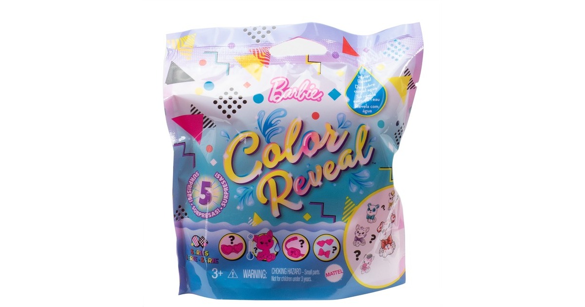 BarbieColor Reveal - Huisdieren Pop  (Wave 2, Assortiment product)