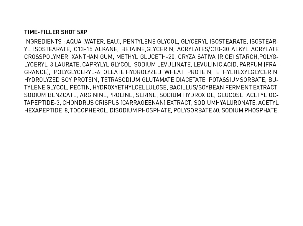 SERUM FILORGA TIME-FILLER SHOT 5XP 15ML
