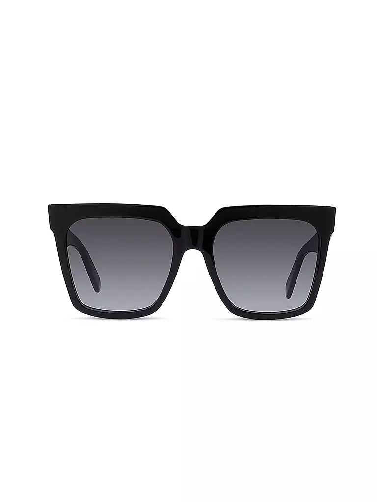 CELINE CELINE 3 Dots schwarze eckige Sonnenbrille schwarz