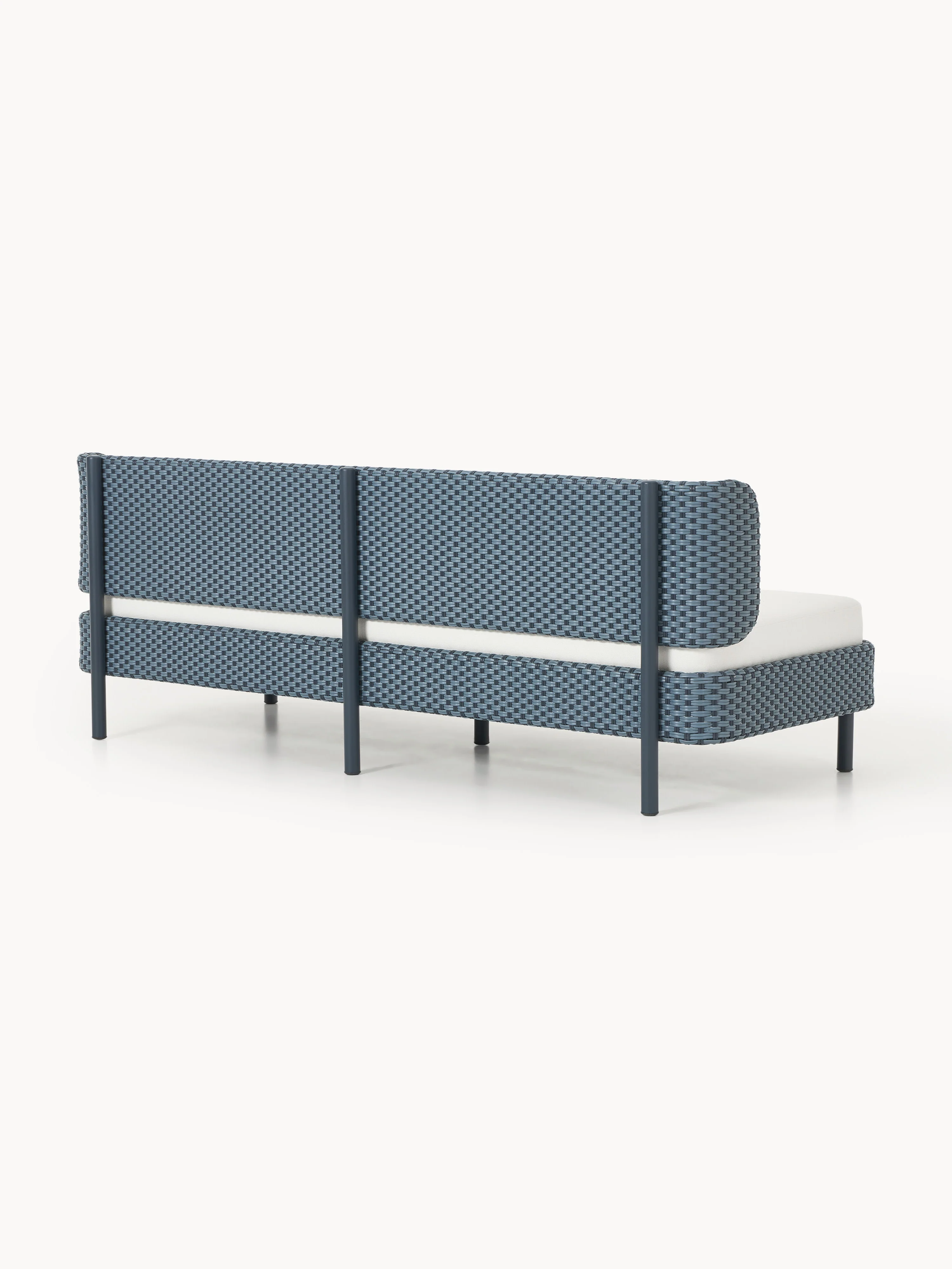 Modulaire tuinbank Hani (3-zits) met beschermhoes
